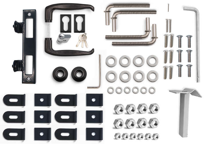 Gartentor Basic 2-flügelig